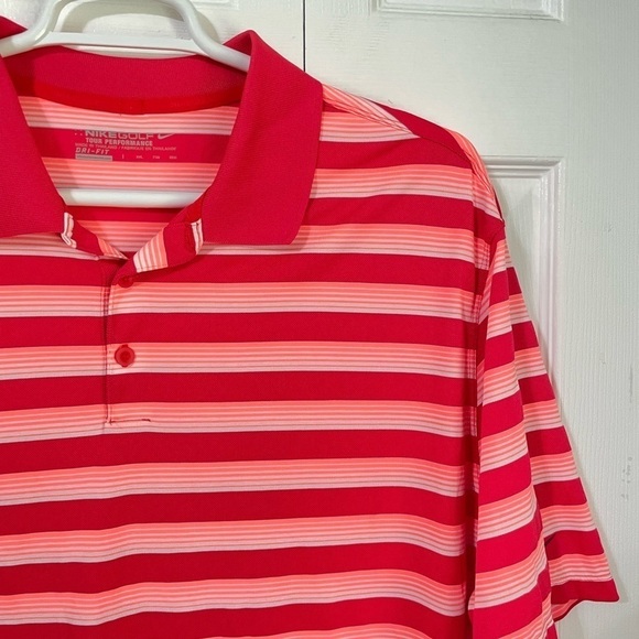Nike Golf Mens‎ Stripped Tour Performance Golf Shirt size XXL - Picture 5 of 9